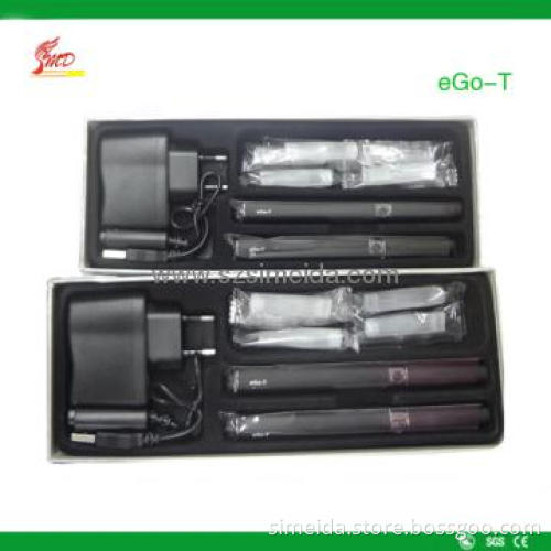 2012 hot selling tobacco e cigarettes with flash leds Ego-T